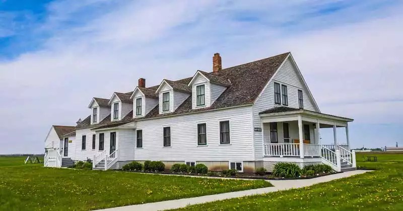 Historic farm house from early 1900s. 