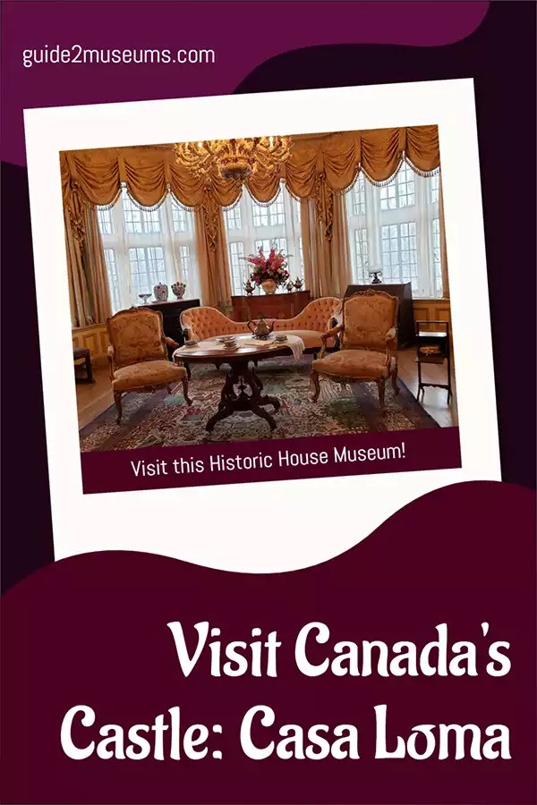 Visit Canada's Castle: Casa Loma | #travel #Canada #Toronto #castles #ontario