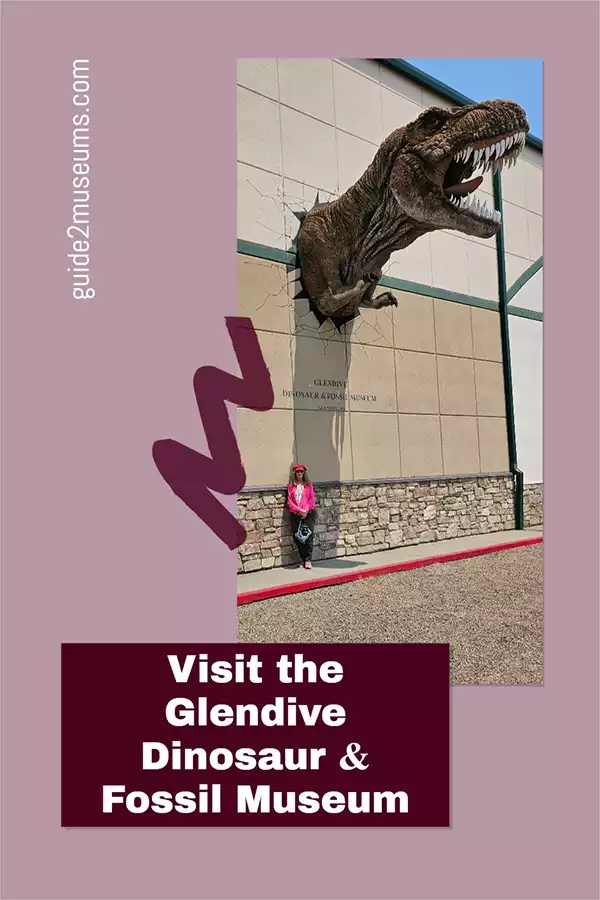 A #dinosaur head at the #Glendive #Montana Dinosaur and #fossil #museum