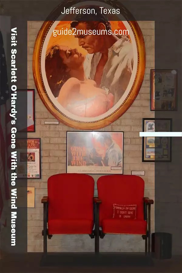 Visit Scarlett O'Hardy's Gone With the Wind Museum | #Texas #Jefferson #museum #GoneWithTheWind #movies