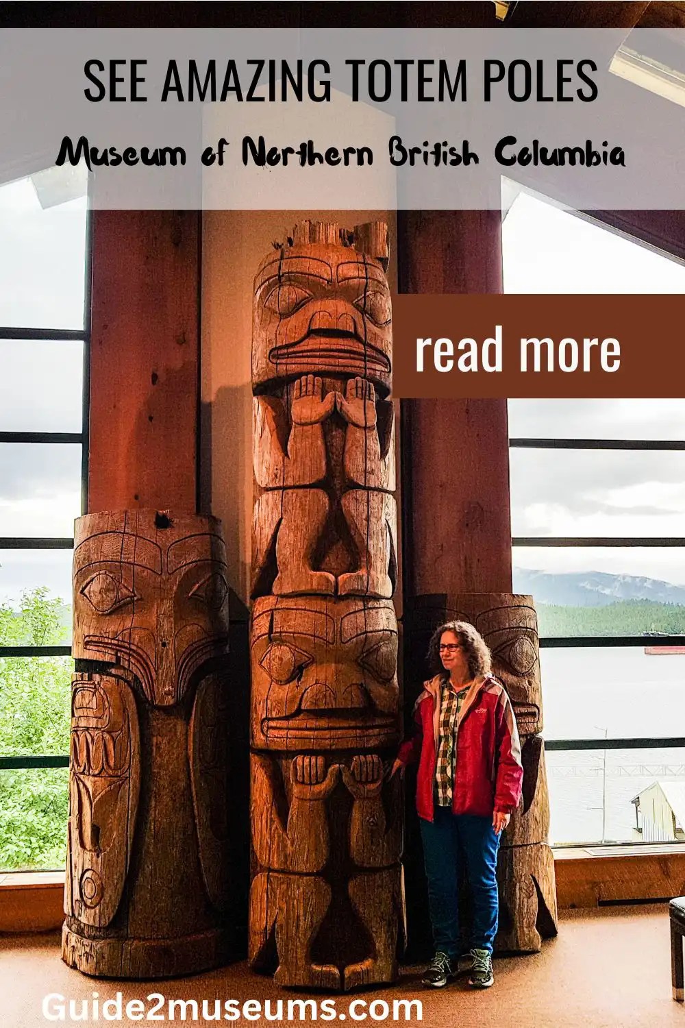 Totem poles in the Museum of Northern British Columbia | #travel #BC #museums #Indigenous #FirstNations #history