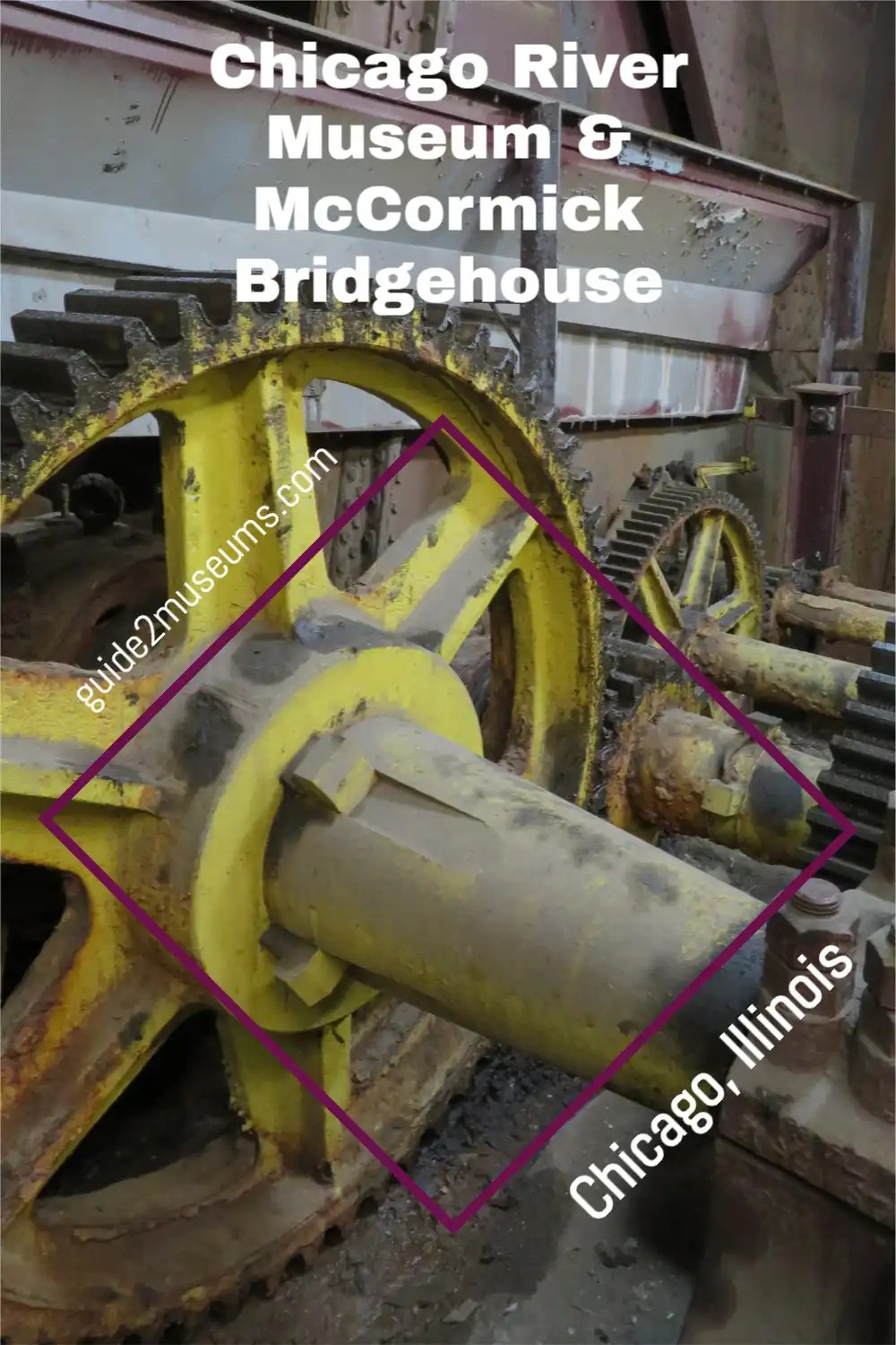 Chicago River Museum and McCormick Bridgehouse | #chicago #Illinois #museums #history