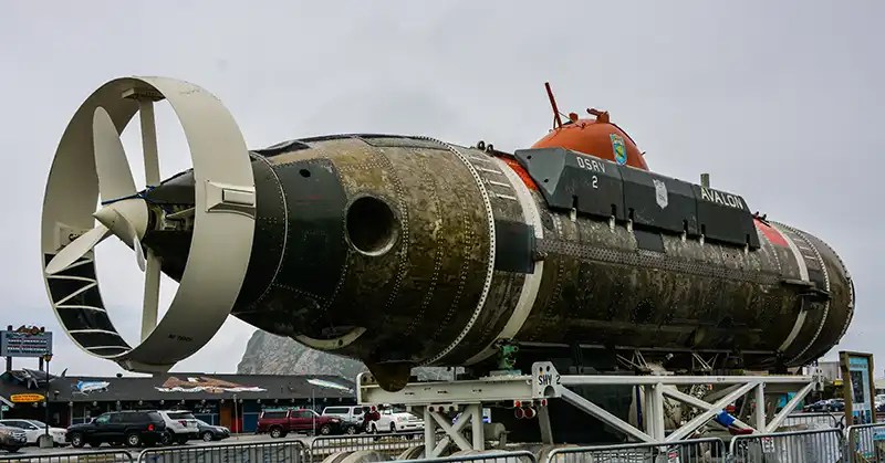 DSRV 2 underwater rescue vehicle