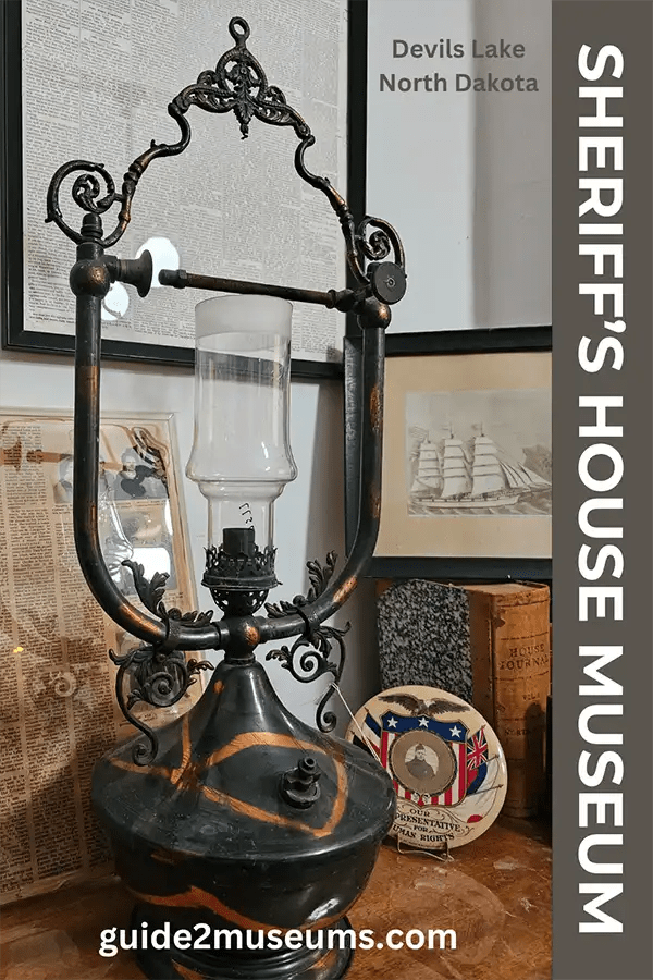 Artifact in the National Historic Sheriff's House Museum In Devils Lake, North Dakota. | #museums #NorthDakota #travel #lawenforcement #history