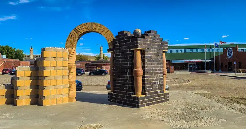 Medalta Museum in Medicine Hat, Alberta. 