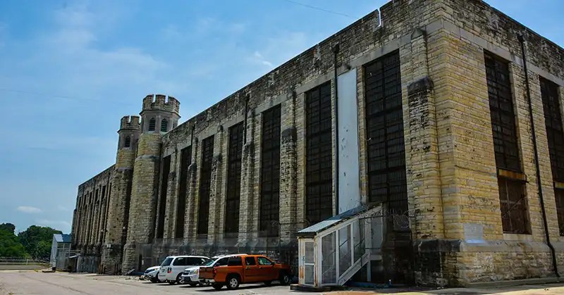Housing unit at the Missouri State Penitentiary museum in Jefferson City.