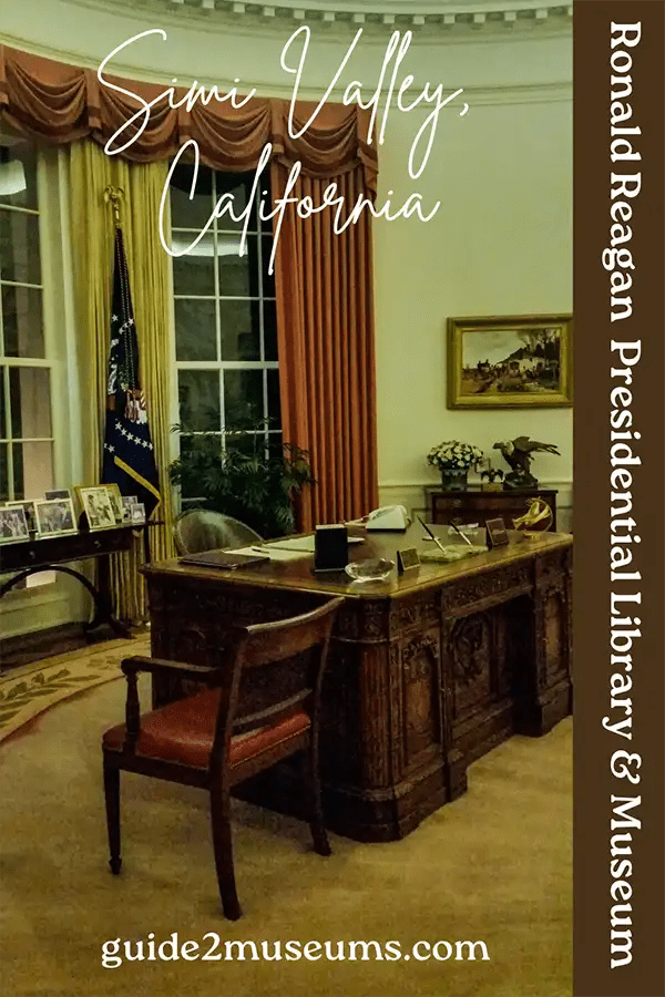 Replica of the presidential oval office at the Ronald Reagan Presidential Museum & Library in Simi Valley, California | travel | museums | 