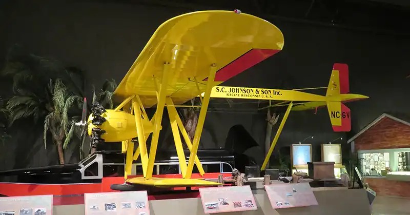 Sikorsky-S-38 Replica of the plane flown by H.F. Johnson into the jungles of Brazil