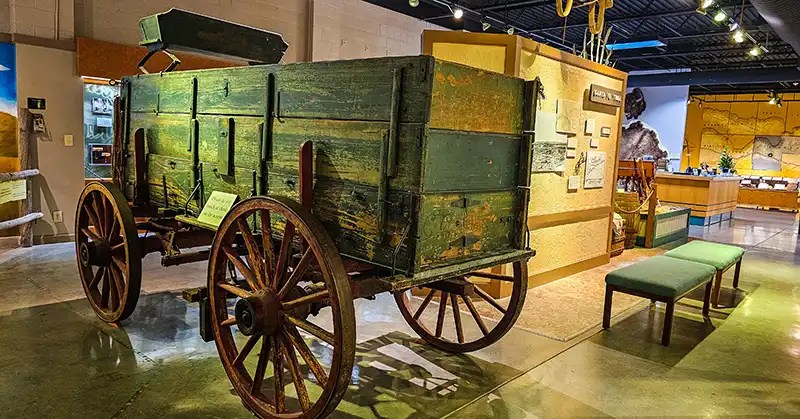 Wheeler Grain Wagon made by International Harvester. 