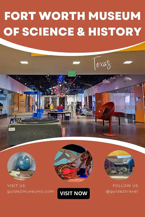 Exhibit area in the Fort Worth Museum of Science and History in Texas. | museums | travel | travel attractions | 