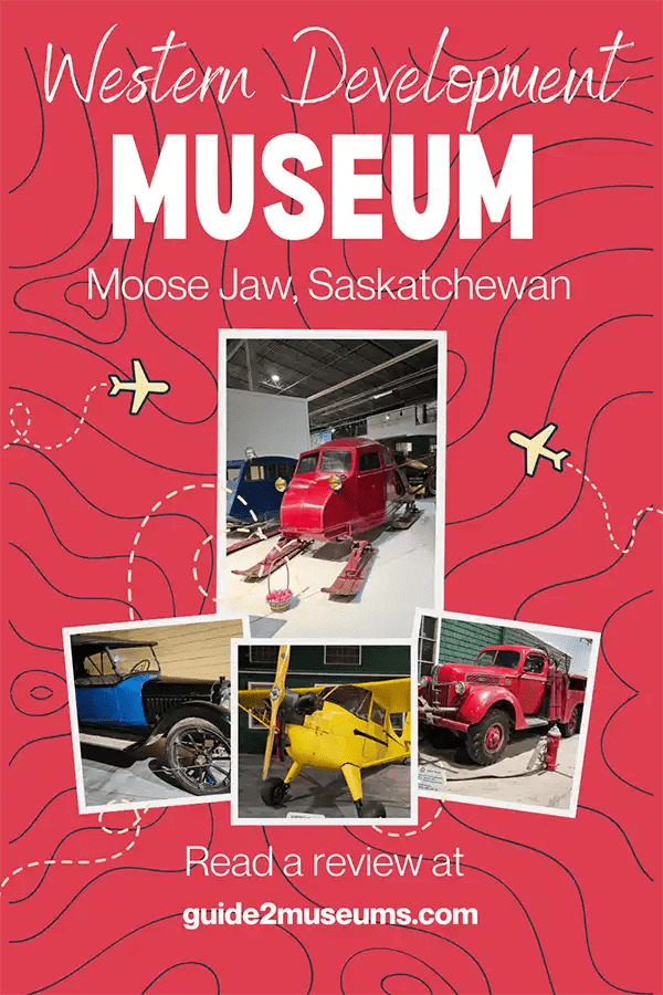 Four vintage machines at the Western Development Museum Moose Jaw Saskatchewan | museums | travel |