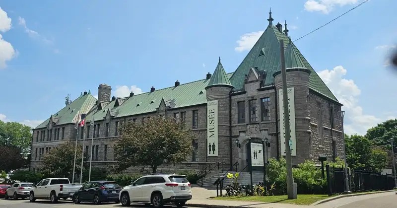 Plains of Abraham Museum in Battlefields Park in Quebec City
