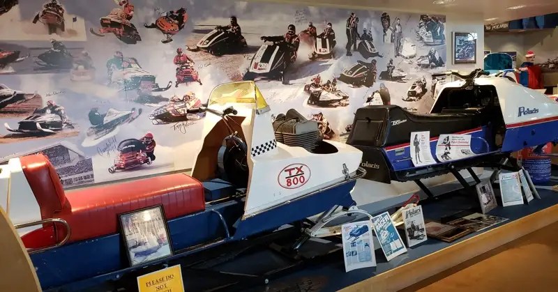 Polaris race sleds of the 1970s