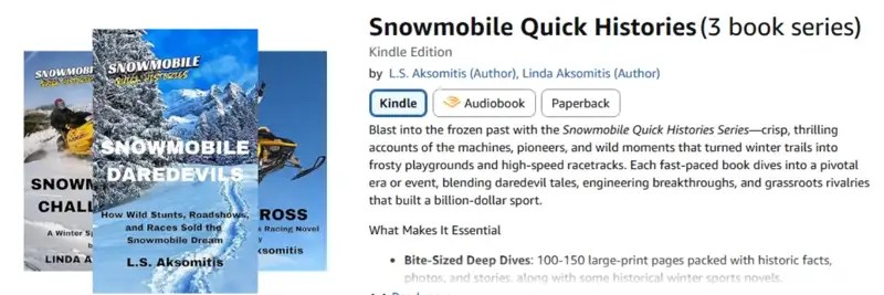 Snowmobile Quick Histories
