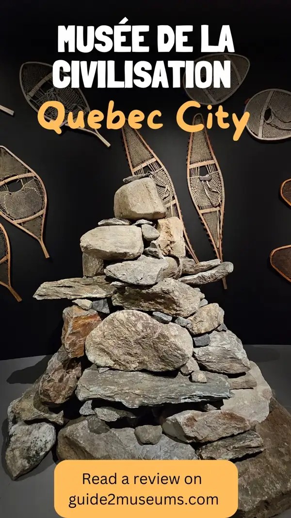 Indigenous exhibit at the Museum of Civilization. 