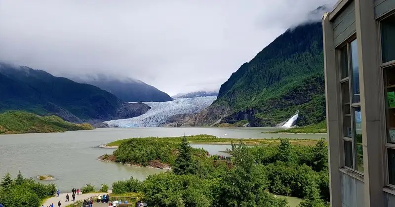 Mendenhall Glacier.