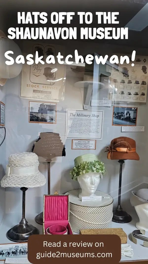 Display of women's hat styles of the 20th century
