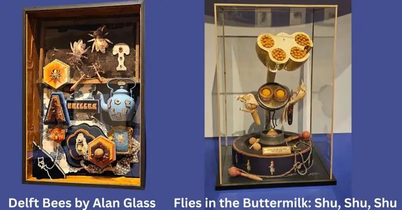 Delft Bees and Bees in the Buttermilk: Shu, Shu, Shu, by Alan Glass