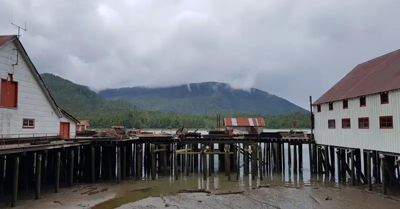 Exterior of the North Pacific Cannery