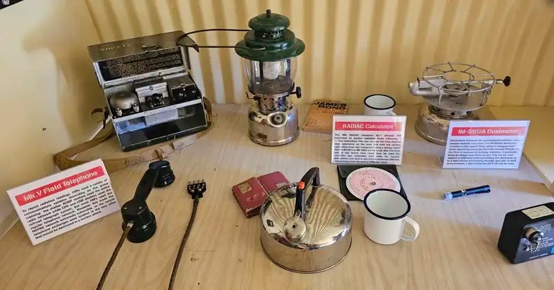 Things kept inside the bunker.